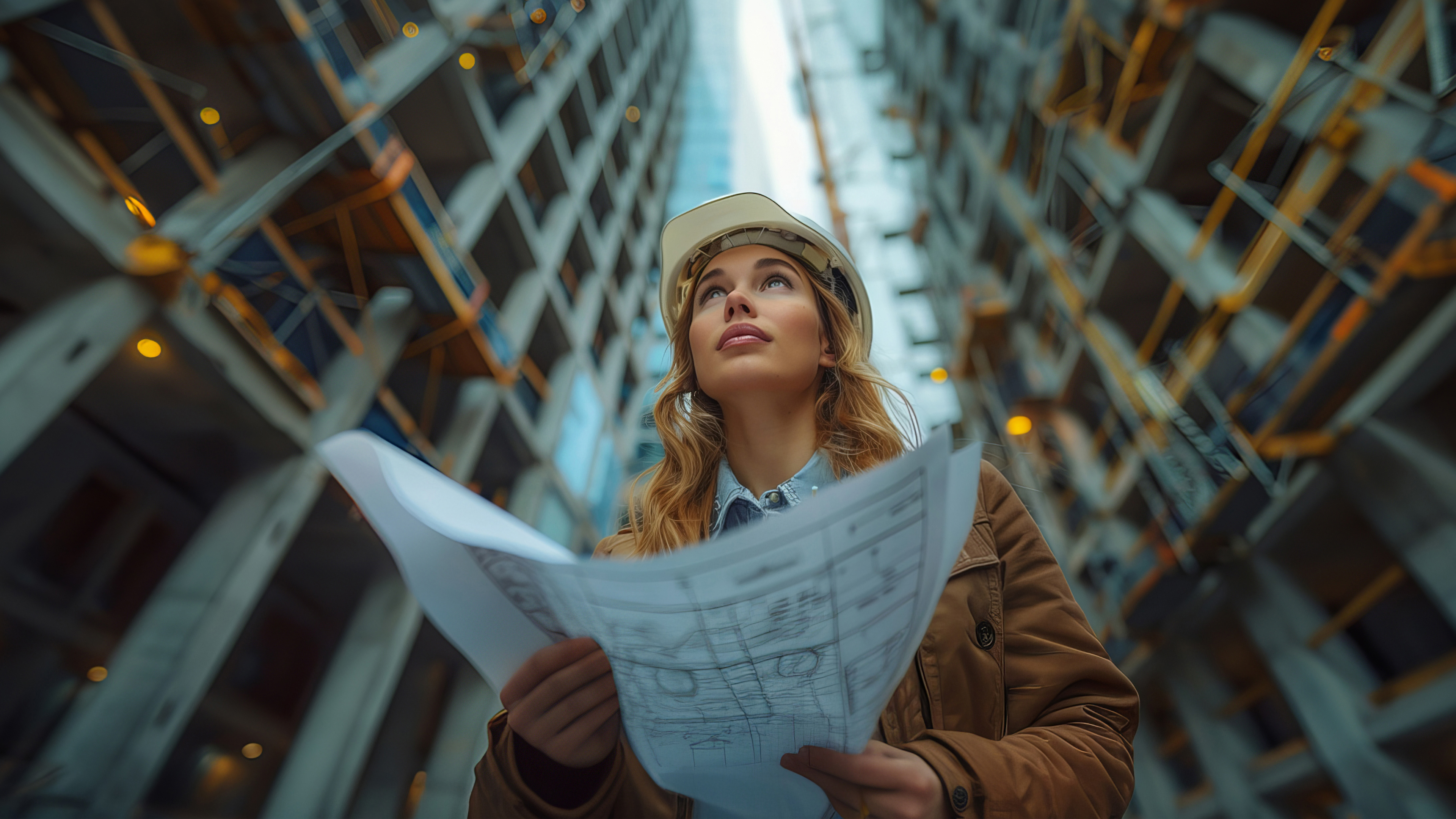 Modern office electrical installation